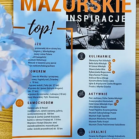 Przechowalnia Marzeń Kwatera prywatna Mikołajki